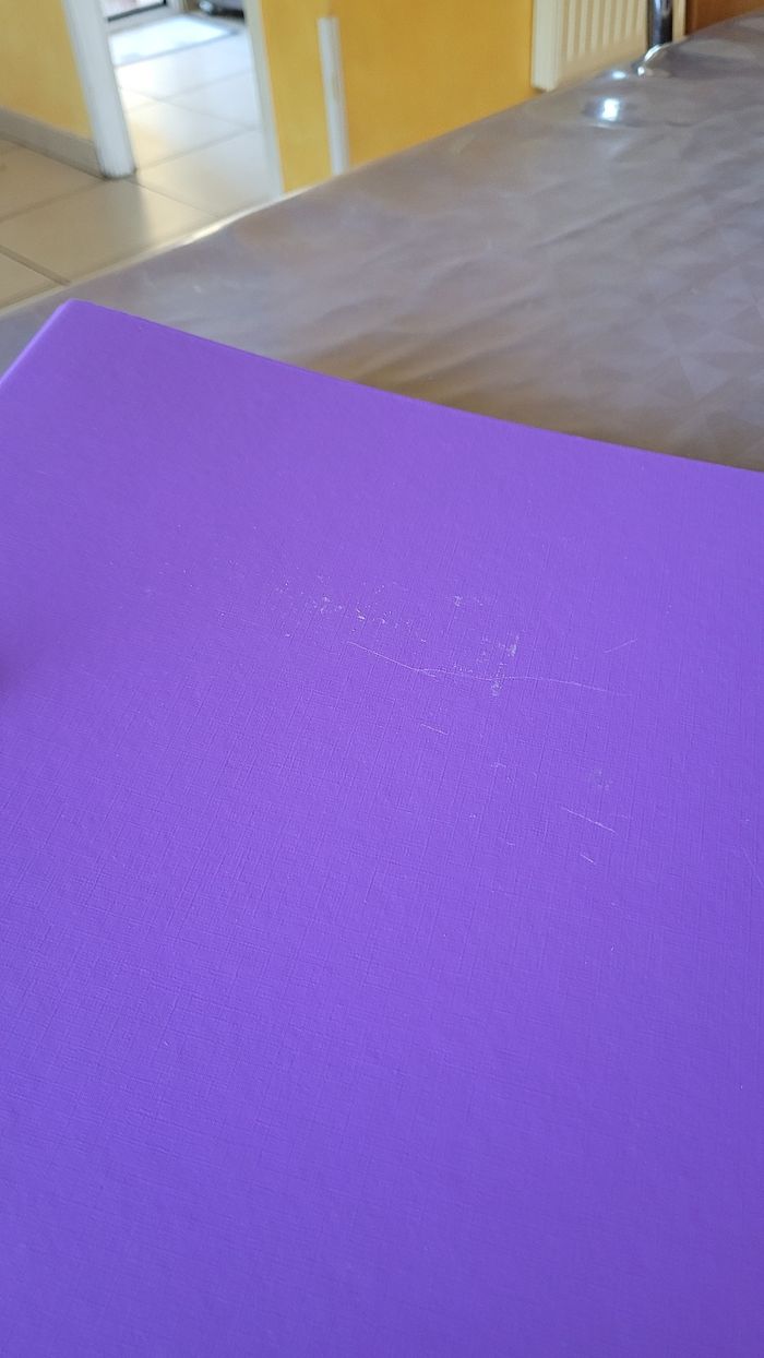 Classeur exacompta violet - photo numéro 5