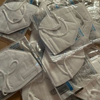 Lot de 10 masque protection visage neuf