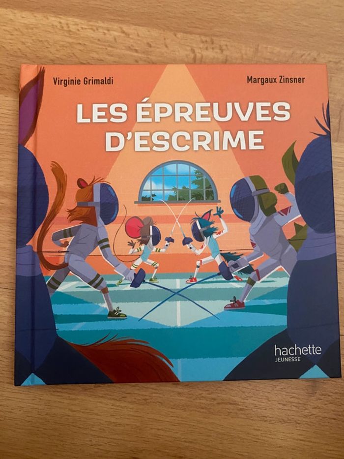 Livre McDo les épreuves d’escrime