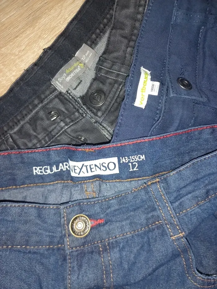 Lot de 3 jeans 12 ans - photo numéro 11