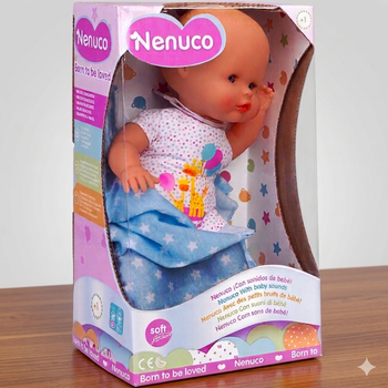 Poupon neuf Nenuco soft bleu de Famosa