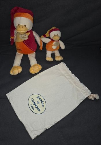 Doudou et compagnie Peluches canard Gedeon