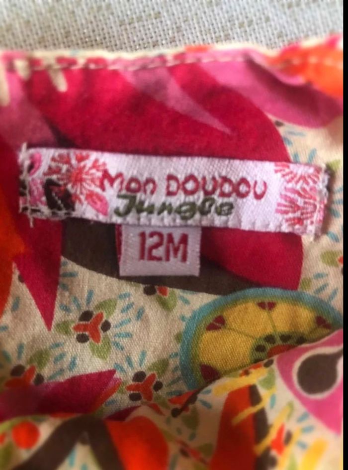 Robe Mon doudou jungle 12 mois en parfait état - photo numéro 2