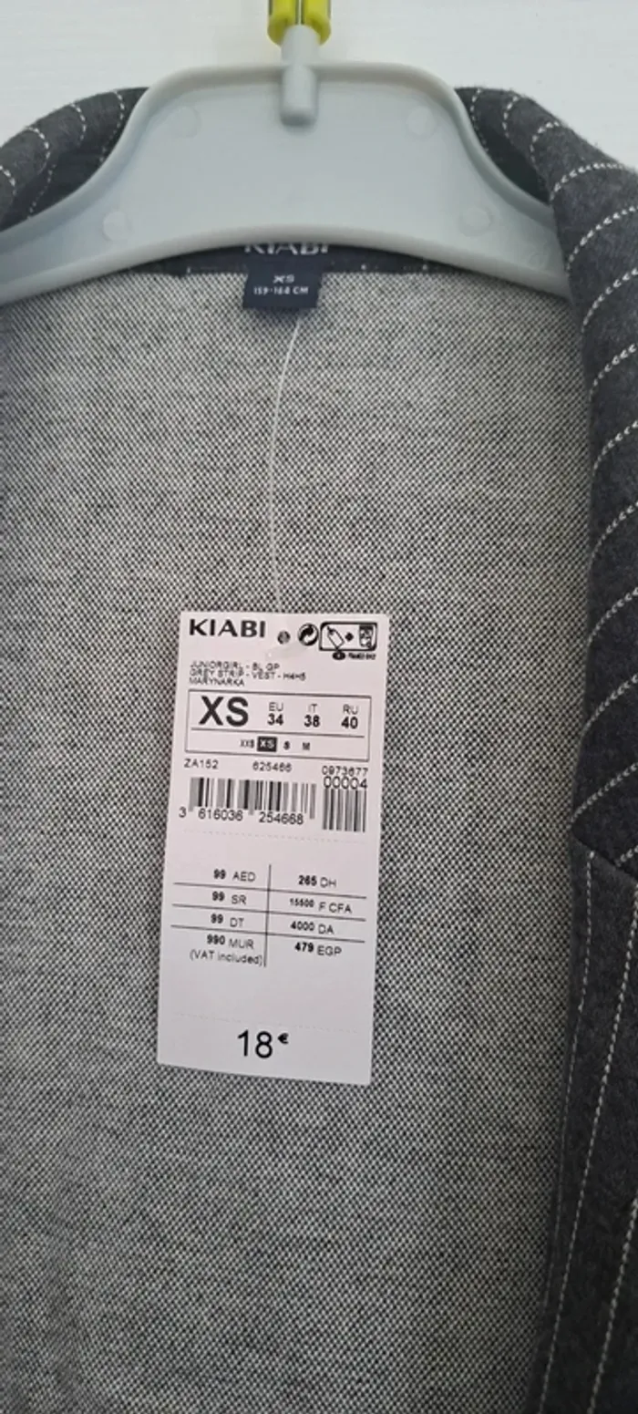 Veste fine taille XS neuve - photo numéro 3
