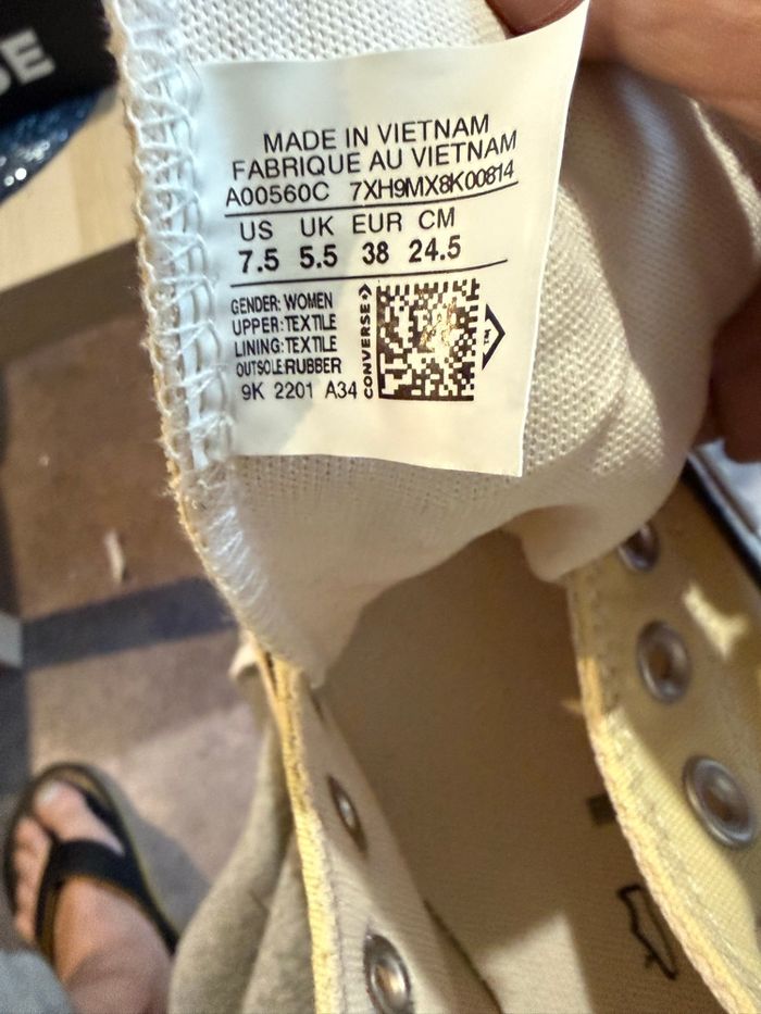 Converse compensées 38 - photo numéro 7