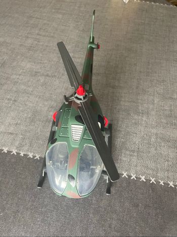 Playmobil hélicoptère custom militaire