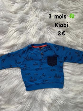Pull 🍀 3 mois 🍀 Kiabi