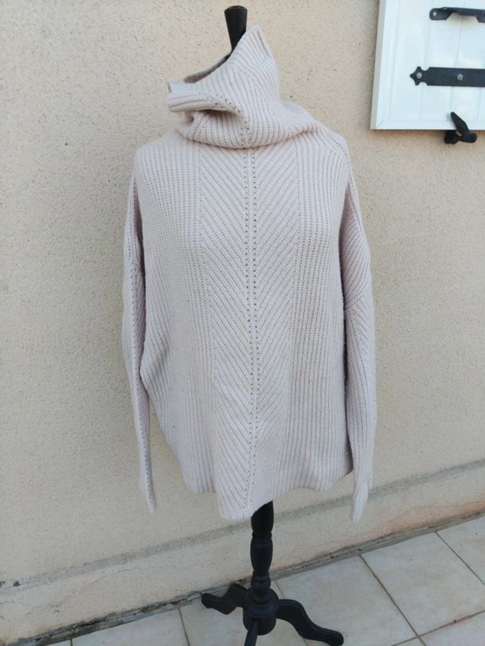 Pull Maje grosses mailles overzise t3 - photo numéro 3