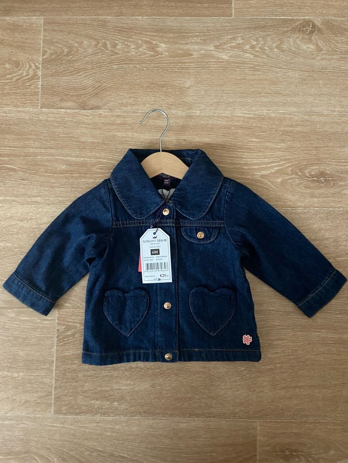 Veste en jean neuve 6 mois