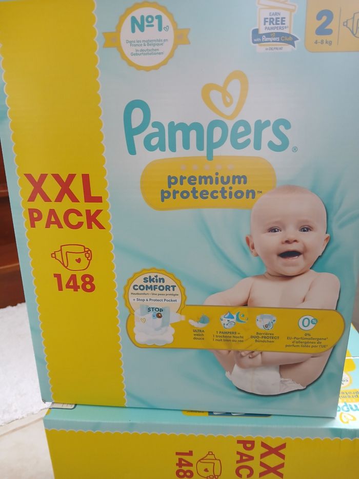 Lot 2 cartons couches XXL premium protection T2 - photo numéro 3