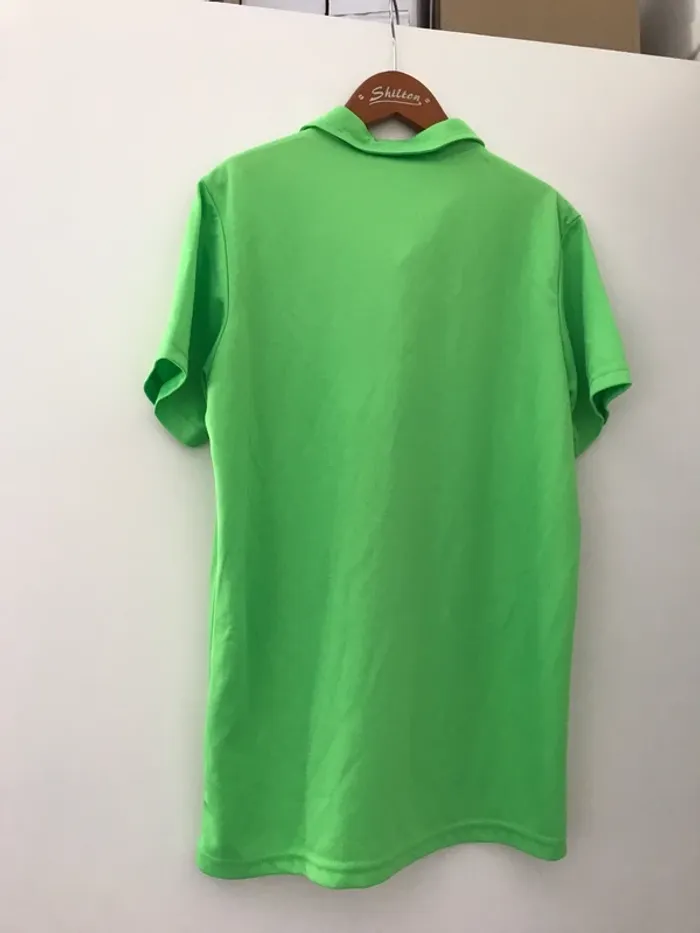 t-shirt s col polo joma juste lavé non porté matière micro aérée - photo numéro 5