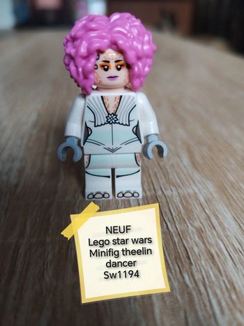 Lego star wars minifig theelin dancer sw1194 neuf
