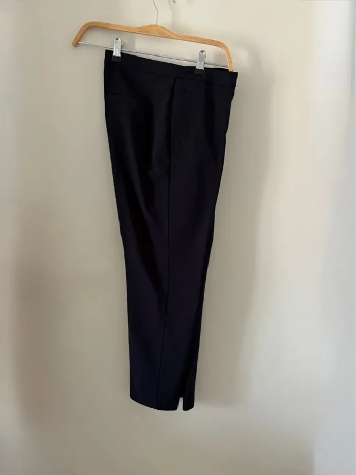 Pantalon à pinces femme Sfera taille 44 bleu marine en très bon état - photo numéro 12