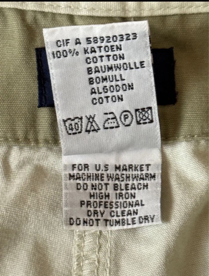 Short en coton beige - photo numéro 6