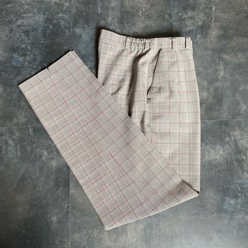 Pantalon Prince de galle écossais 40 Canda C&A