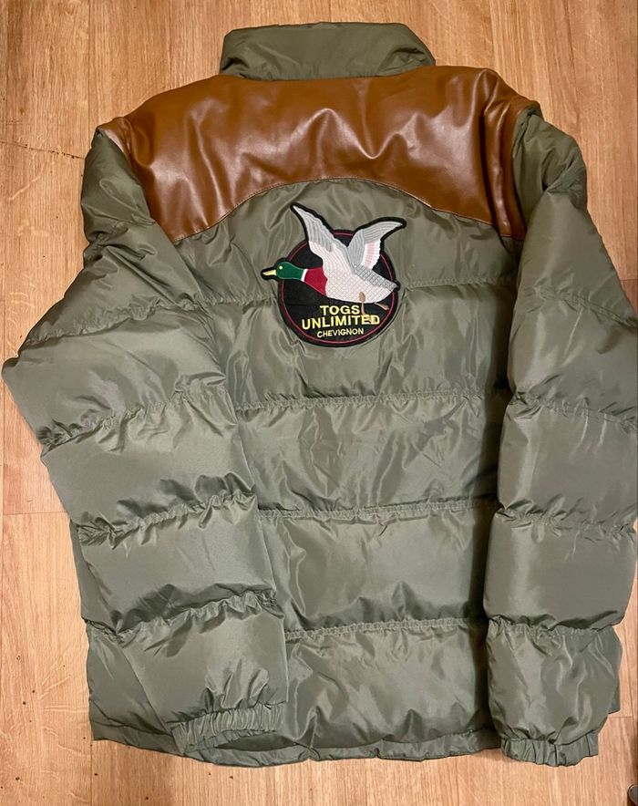 Doudoune chevignon homme kaki togs taille XL   Neuf avec étiquette - photo numéro 6