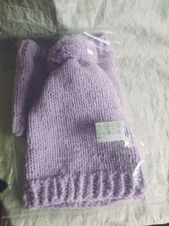 Ensemble bonnet col unisexe - photo numéro 6