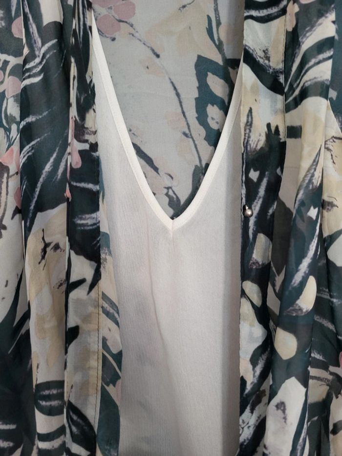 Débardeur croisé en voile H&M T.34 - photo numéro 5