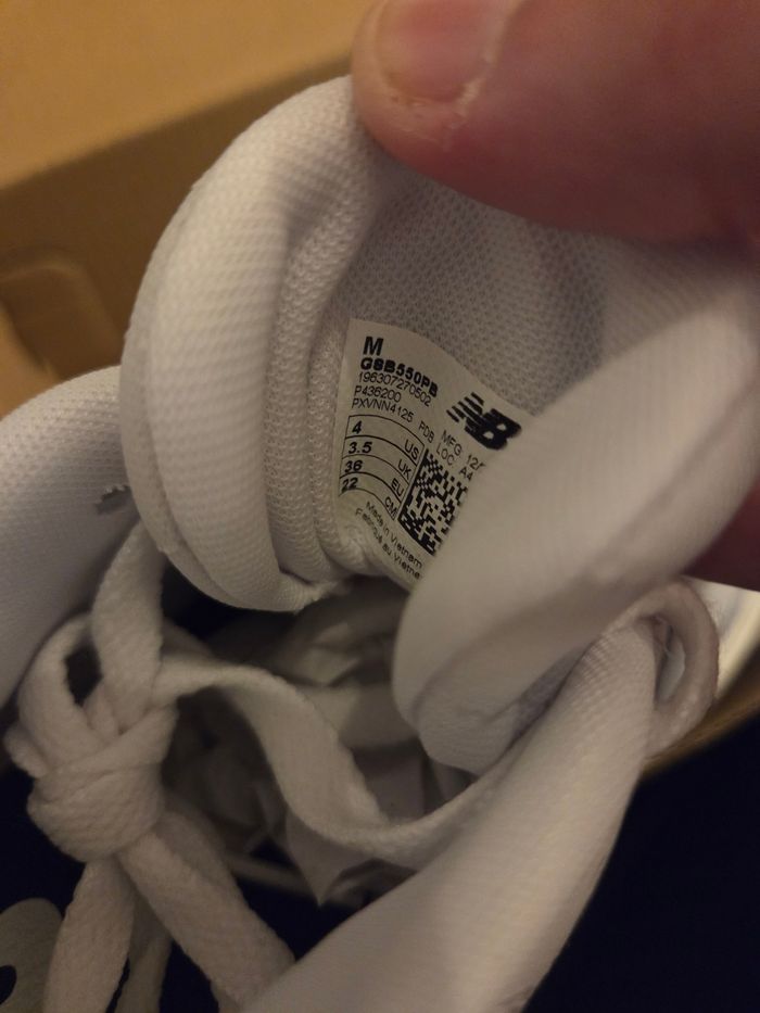 Basket new balance 550 white blanche neuve 36 sneackers 530 - photo numéro 8