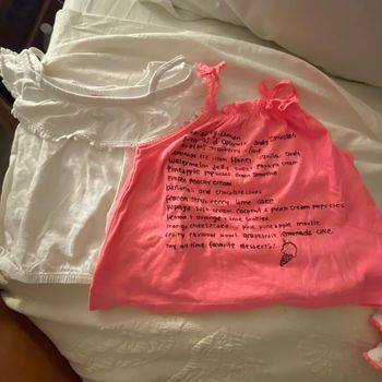 Lot de 2 Tunique coton fille 3 ans