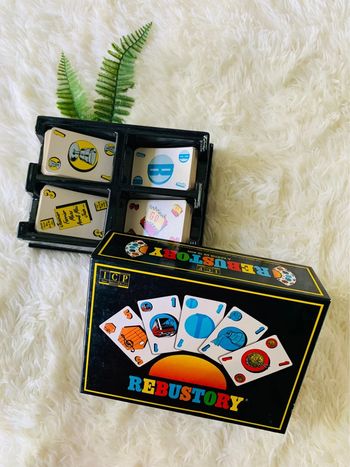 Jeu familial Rebustory vocabulaire