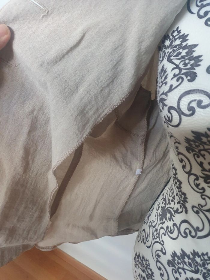 Chemise veste beige - photo numéro 6