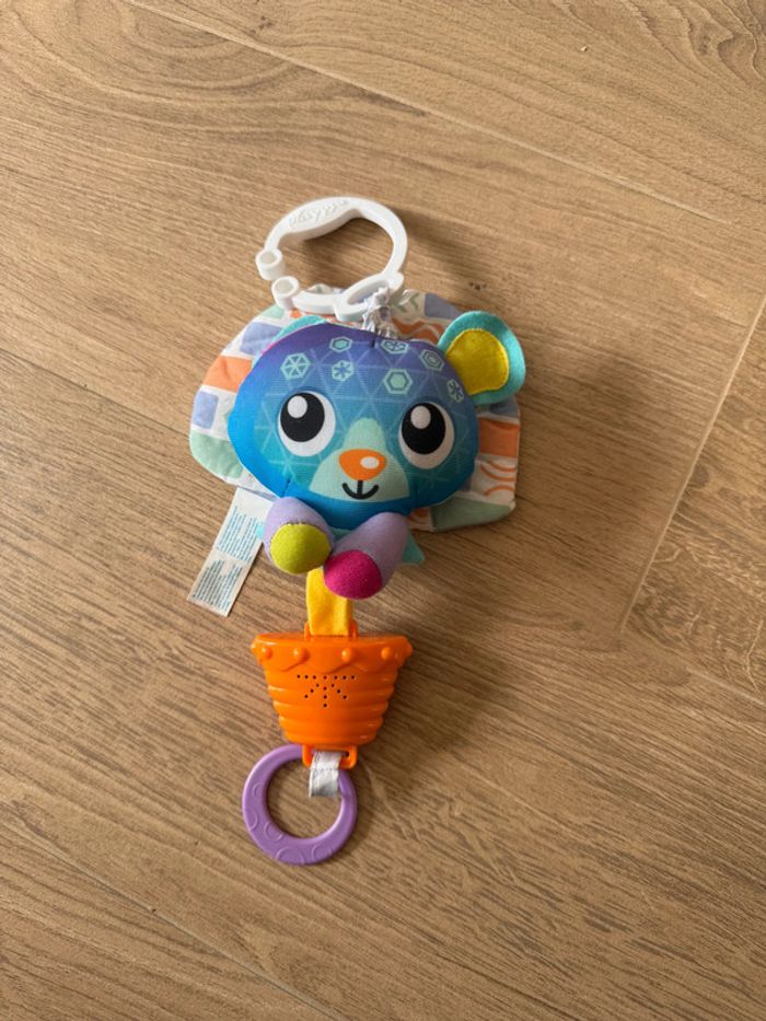 Peluche musicale Playgro à cordon Polar Pals – Arctic Bear