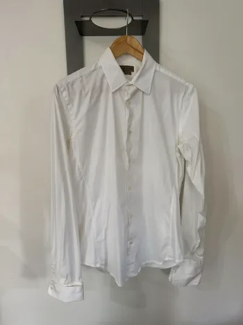 Chemise blanc cassé Zara man L