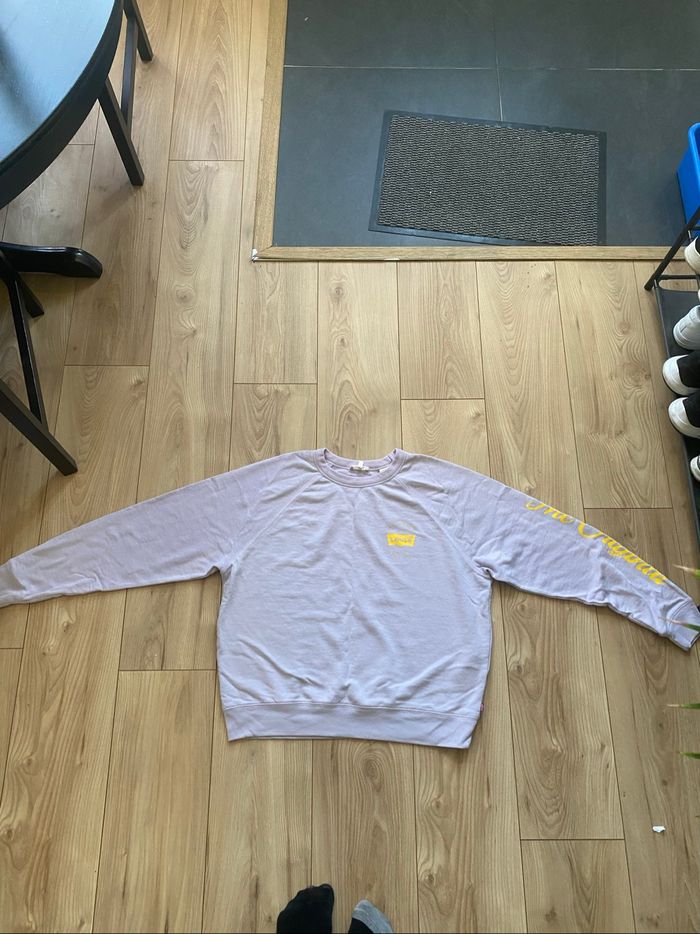 Sweat-shirt Levi’s mauve
