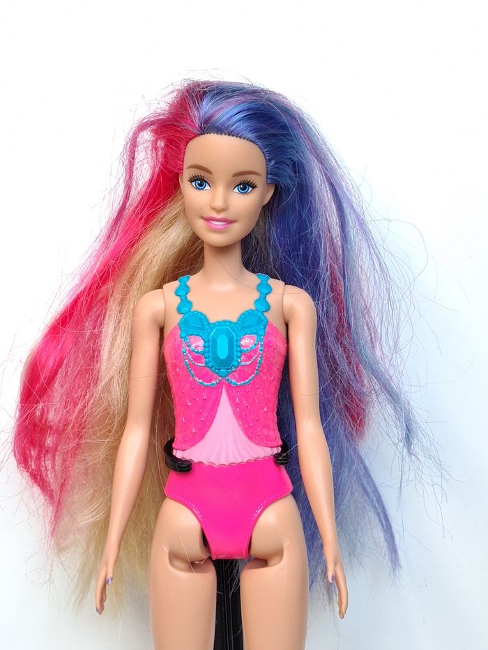 Poupée mattel Barbie Princesse Dreamtopia bicolores gtf38 - photo numéro 2