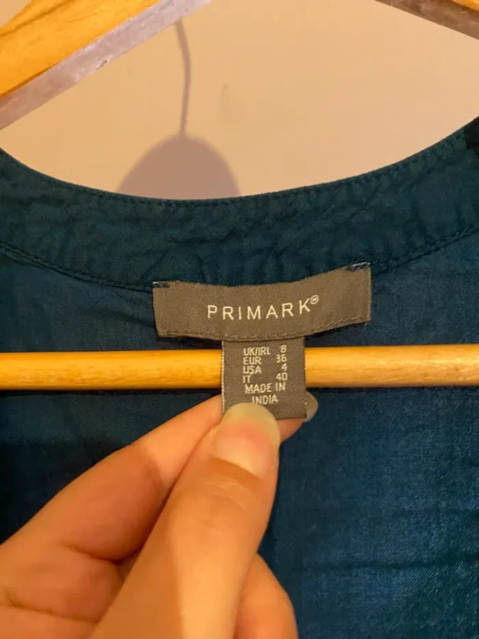 Chemise bleu petrole - photo numéro 4