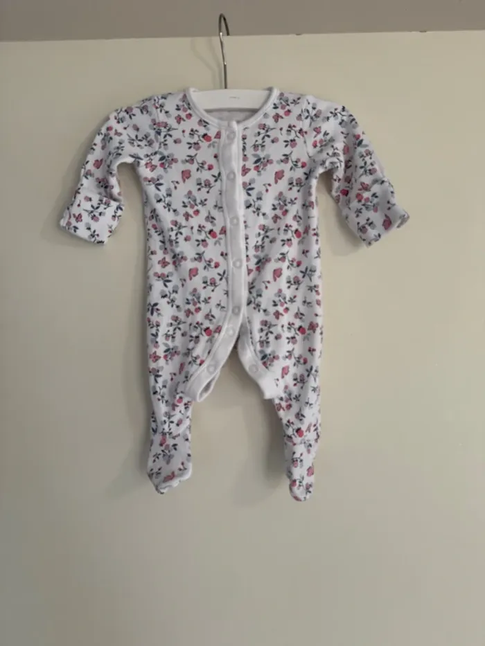 Grenouillère bébé fille 0/3 mois