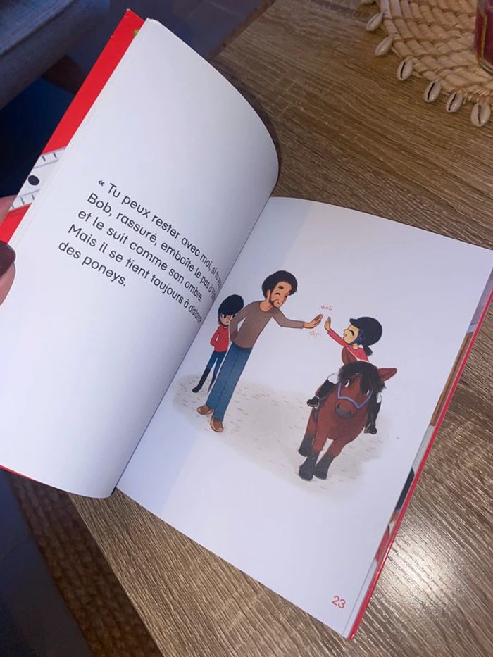 Livre de lecture au poney club - photo numéro 2