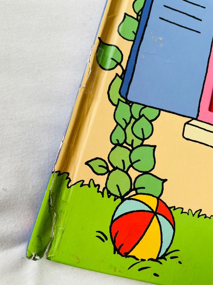 Livre à volet à rabat animation tchoupi La maison de tchoupi vintage - photo numéro 3
