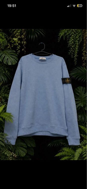 Pull stone Island bleu
