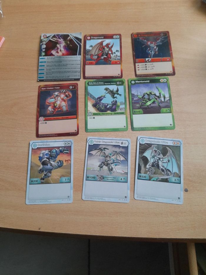 Cartes bakugan
