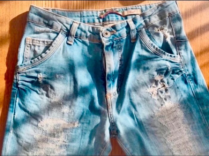 Jean bleu please - photo numéro 3