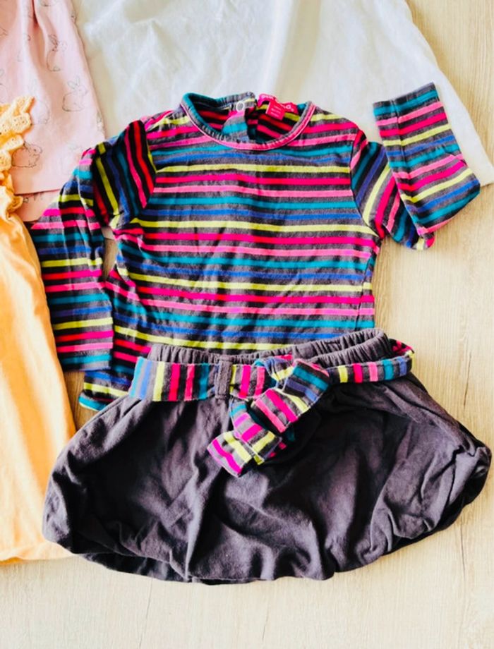 Lot de robes bébé fille multiple marque - photo numéro 5