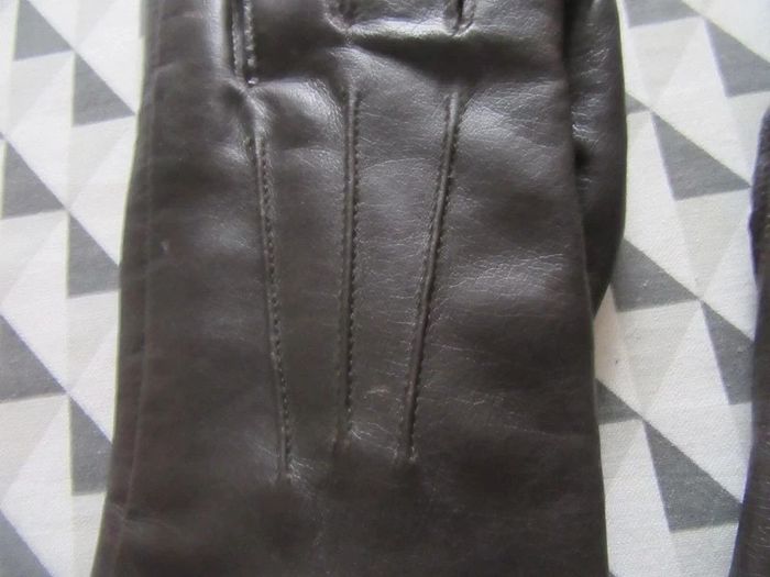 Gants femme simili cuir taille 7 - photo numéro 6