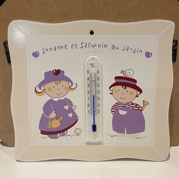 Porte manteau et thermomètre mural Sauthon - photo numéro 3