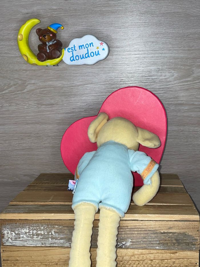 SDO193 doudou éléphant 🐘 sucre d’orge - photo numéro 2