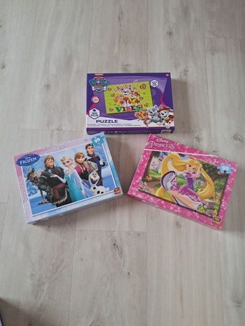 Lot de 3 puzzles