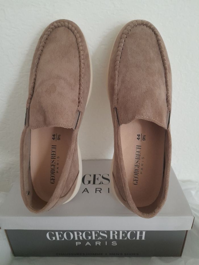 Mocassins homme couleur taupe - photo numéro 2