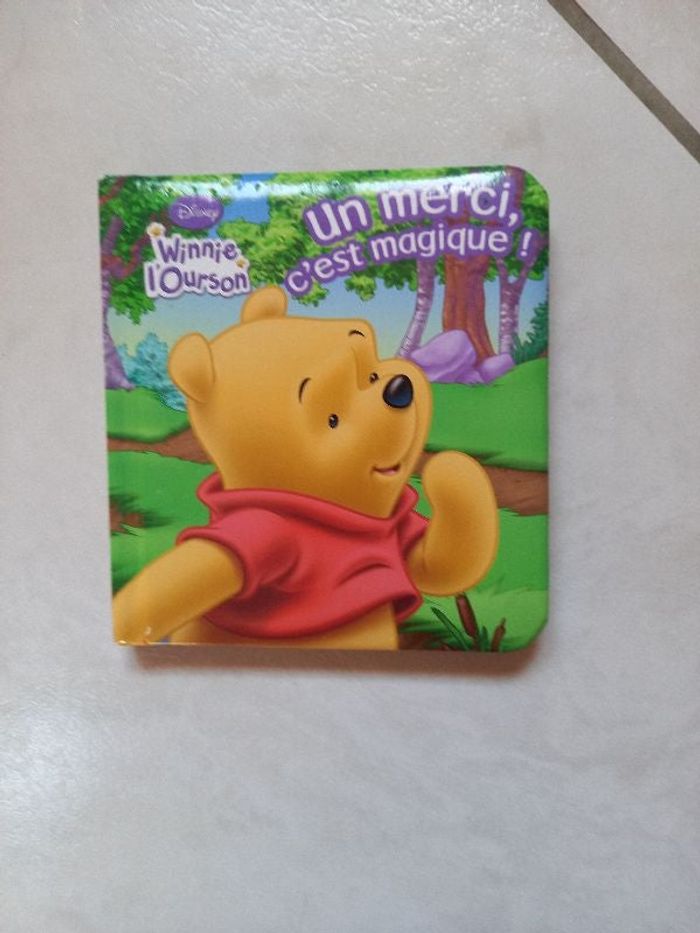 livre Winnie l'Ourson