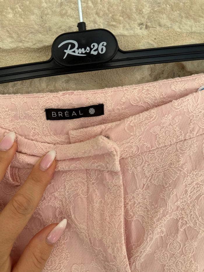 Pantalon rose Bréal Taille 38 - 6 € - photo numéro 3
