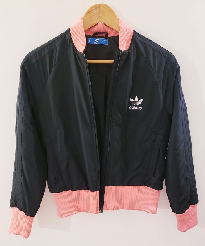 Adidas Originals Veste Femme Coupe Courte Taille S - photo numéro 2