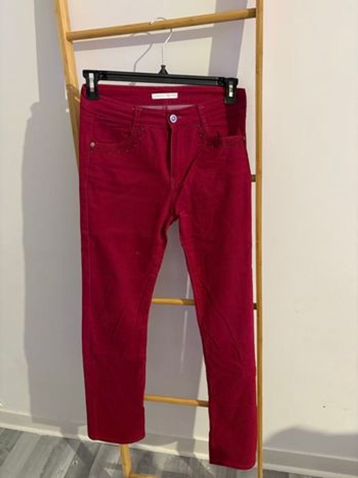 Jean Slim Bordeau / Framboise Armand Thiery (T. 36)