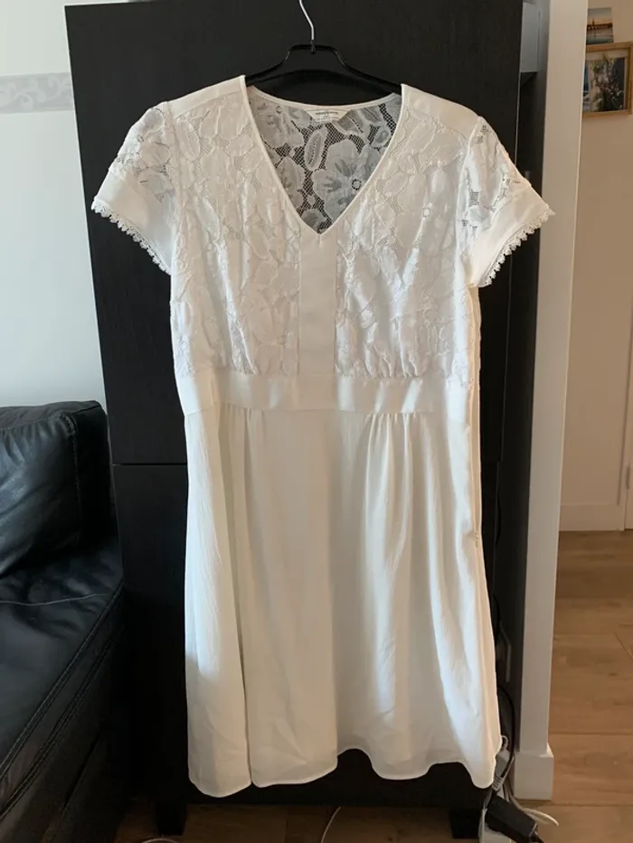 Robe blanche/crème