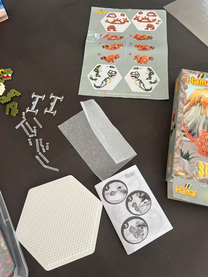 Hama Boîte cadeau Dino 3D - photo numéro 3