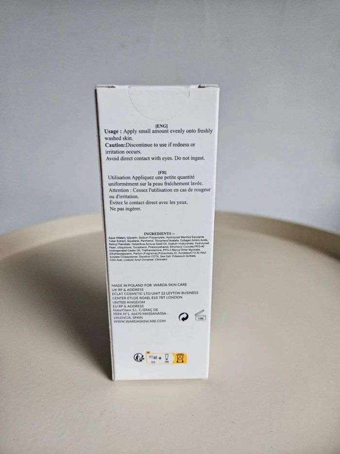 Sérum Visage et Cou Warda 🩵 - photo numéro 2